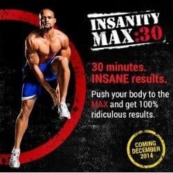 insanity max 30 workout