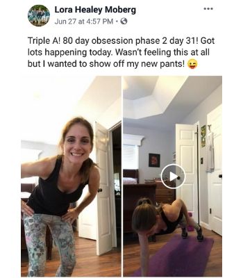 80 day obsession results - Lora Healey