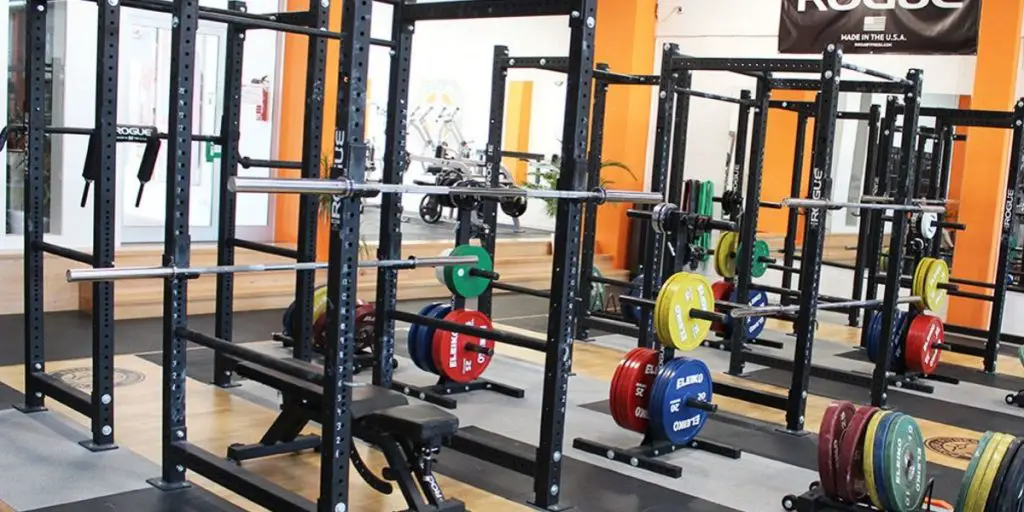 power racks in gym