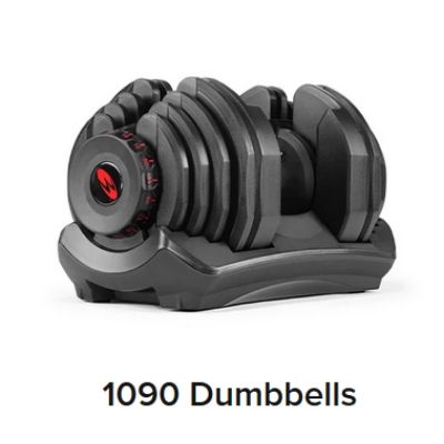 bowflex selecttech 1090 adjustable dumbbells