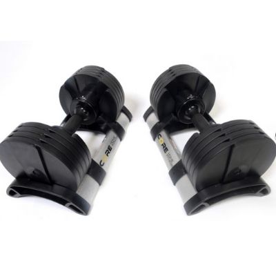 core fitness adjustable dumbbells