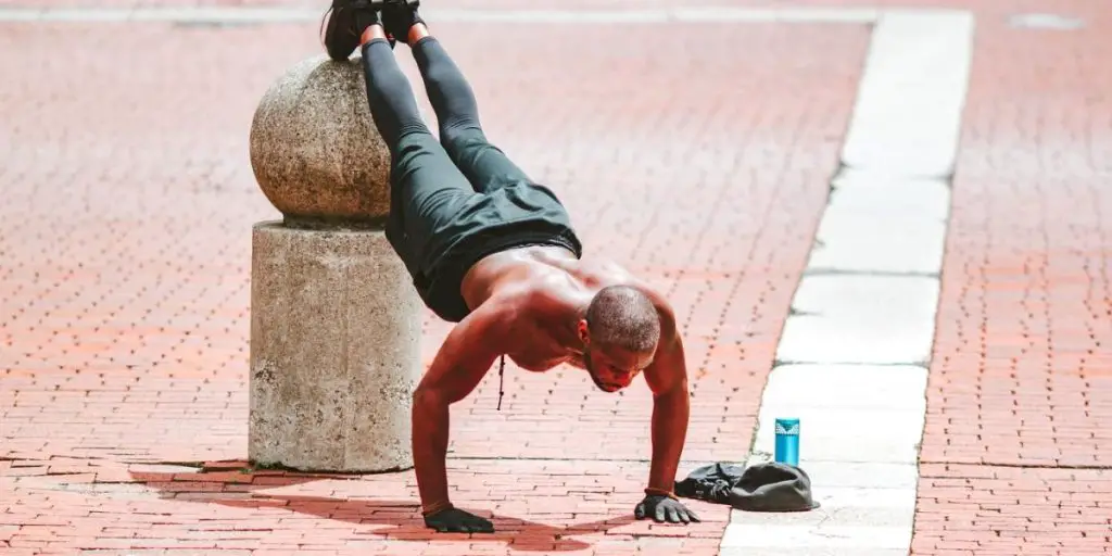 elevated push-up