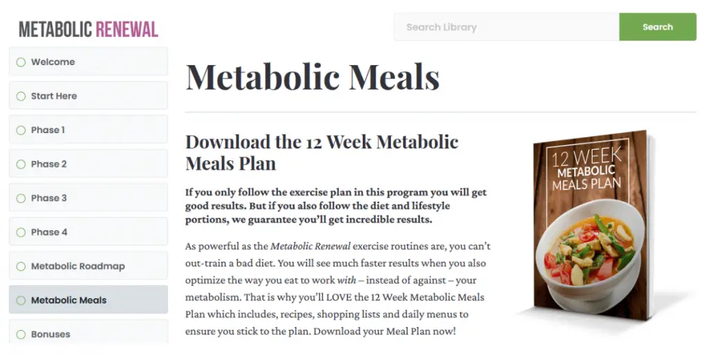 metabolic meals