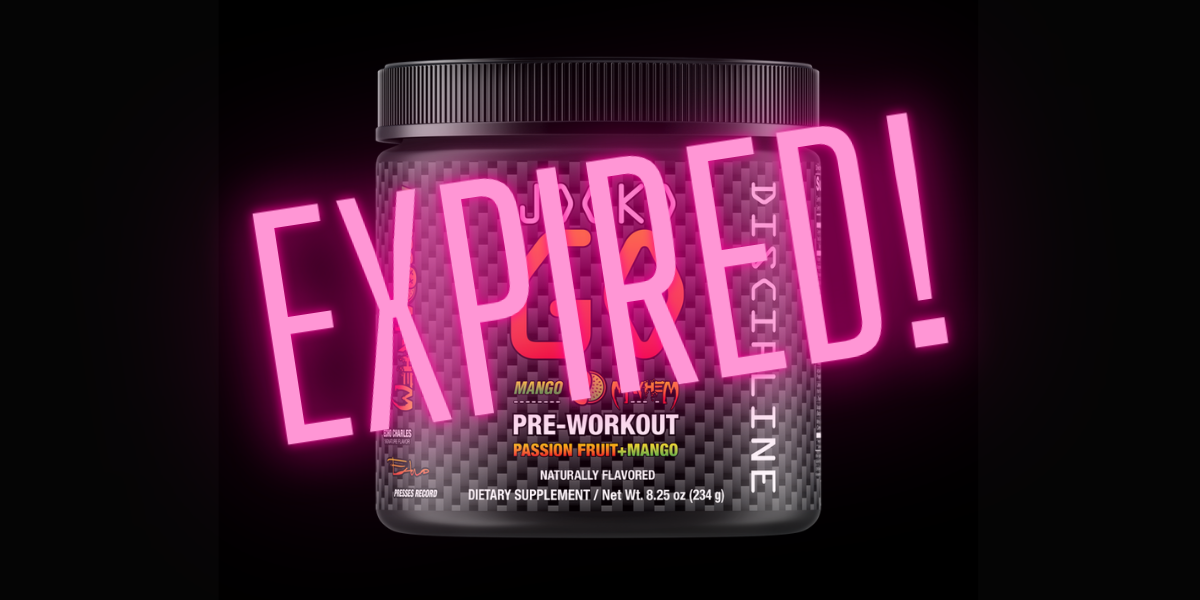 does pre-workout go bad