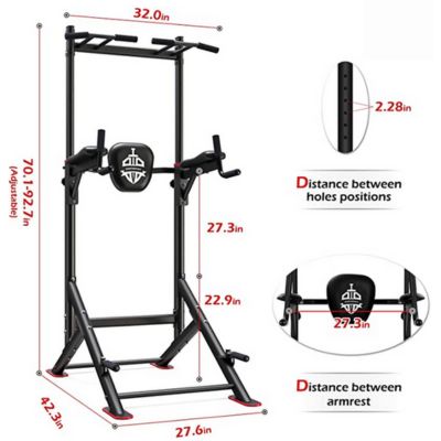 Sportsroyals Power Tower Pull Up Dip Station