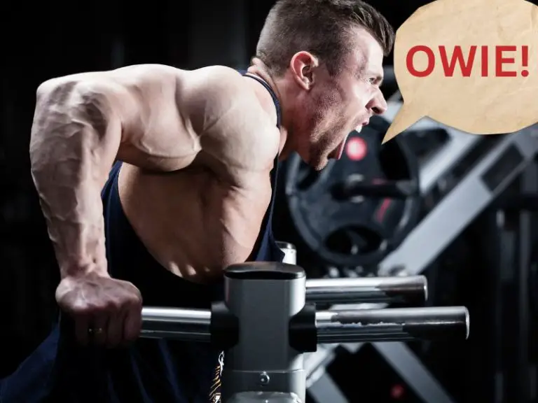 how to avoid shoulder pain from dips